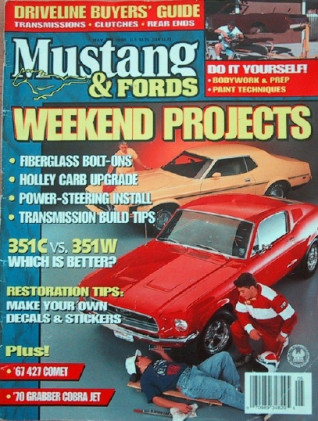 MUSTANG & FORDS 1996 MAY - SUPERCHARGED '57 FAIRLANE